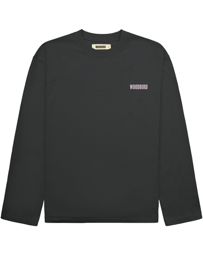 Woodbird - WBJoul Founded T-shirt - Asphalt